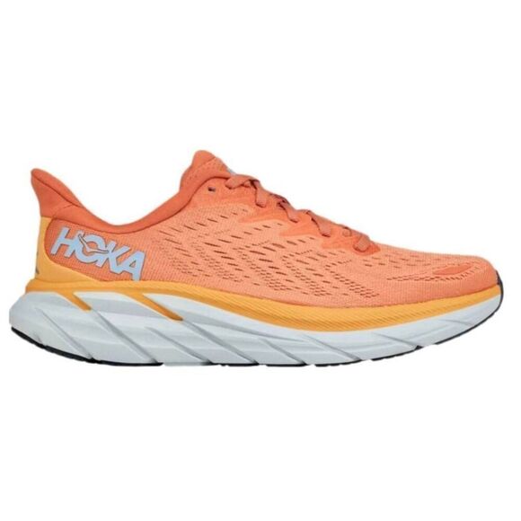 HOKA ONE ONE Clifton 8 'Sun Baked' Running Shoes Size 7B - Picture 1 of 11
